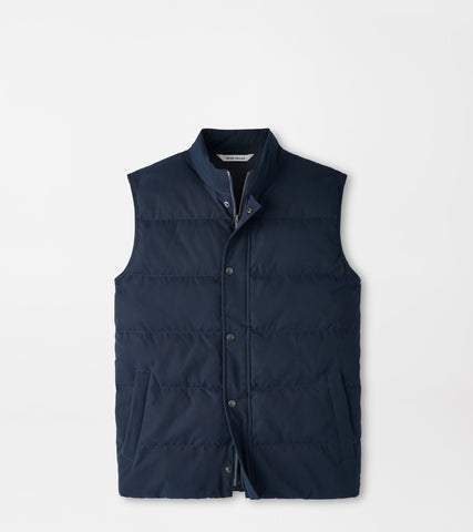 Peter Millar Bedford Quilted Vest - Navy