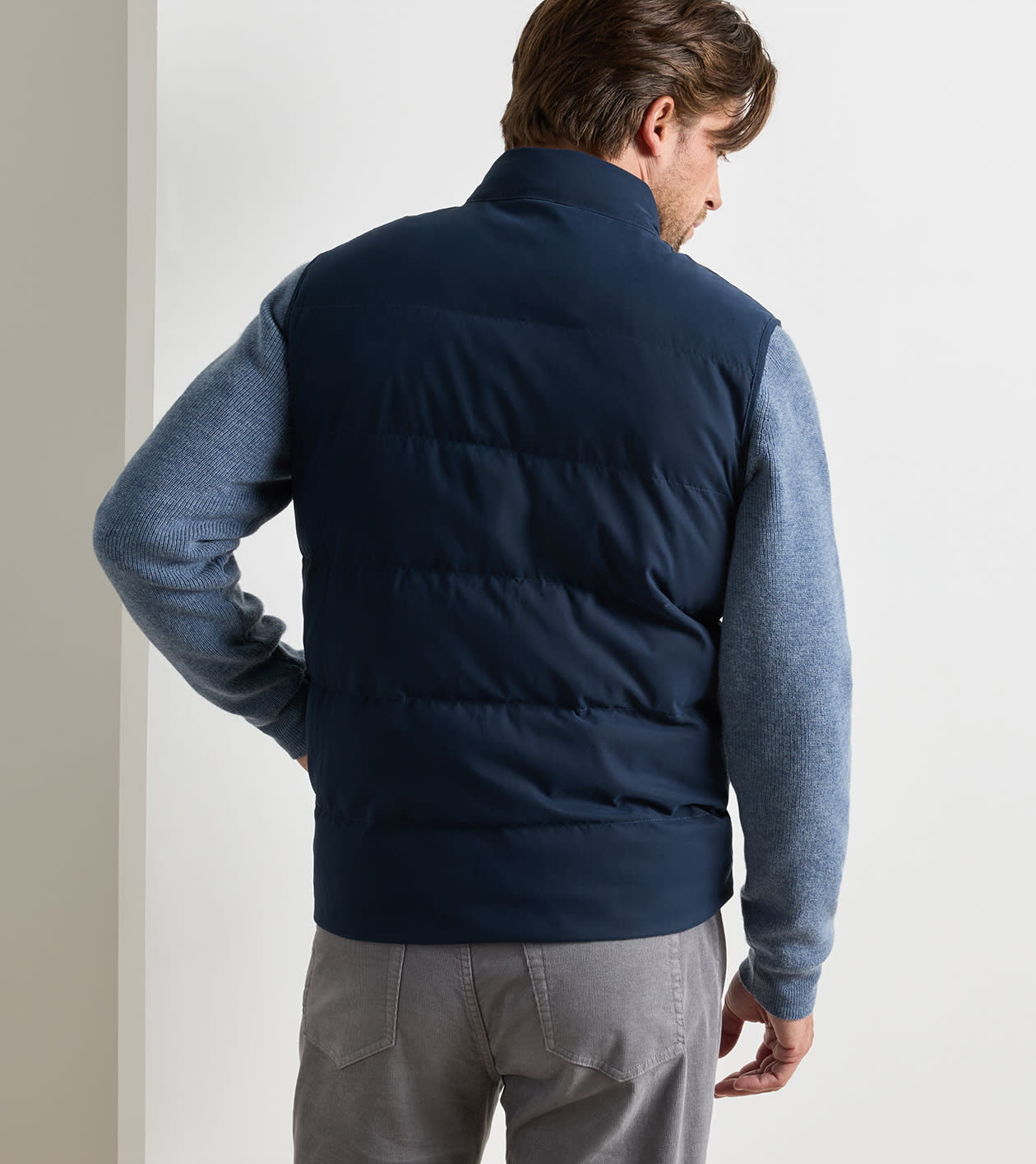 Peter Millar Bedford Quilted Vest - Navy