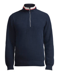 Holebrook Classic Wind Proof 1/4 Zip Sweater - Navy