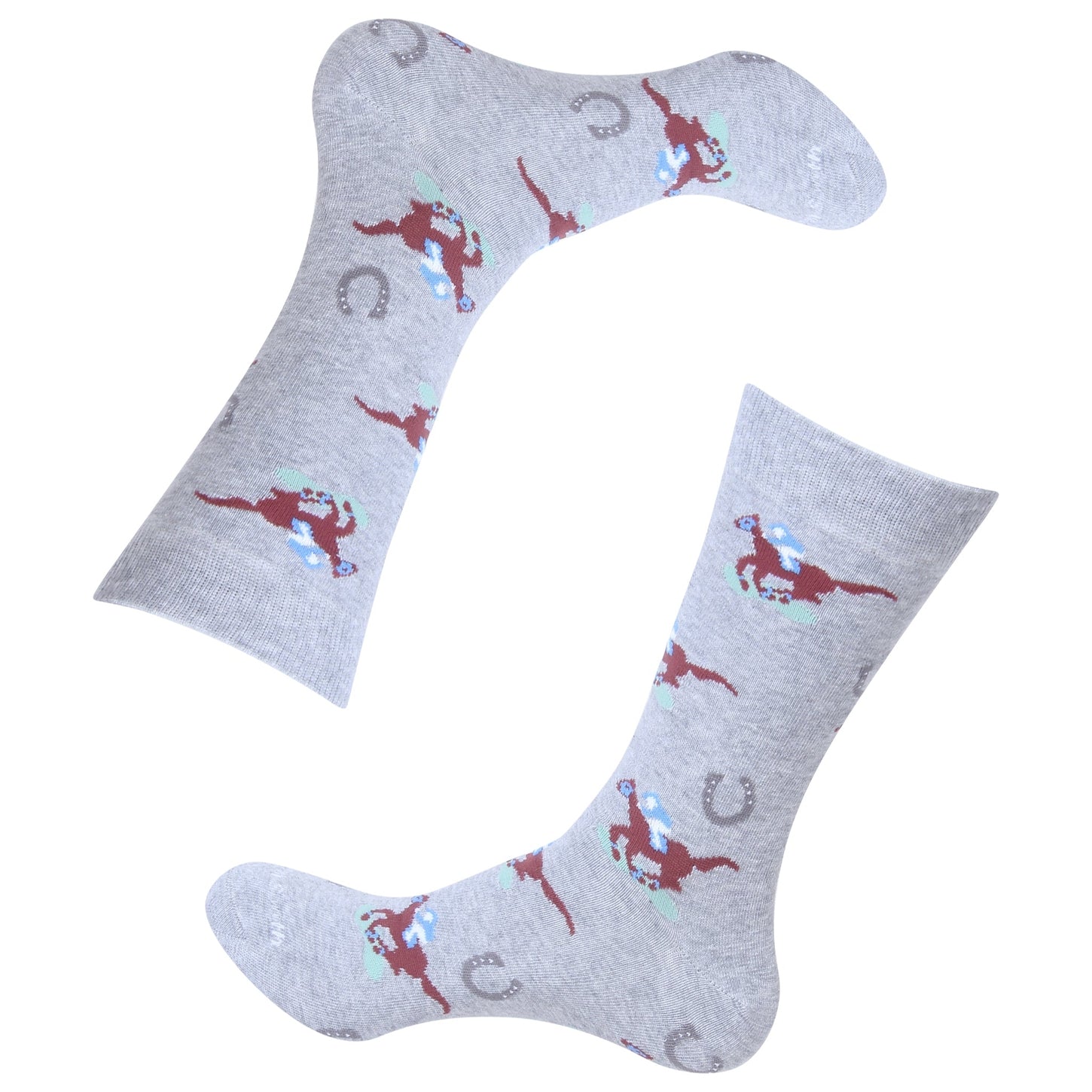 Raceday Grey Socks