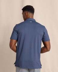 Southern Tide Belfair Performance Polo - Light Indigo