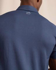 Southern Tide Belfair Performance Polo - Light Indigo