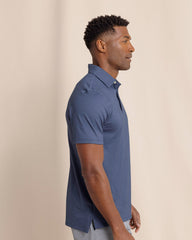 Southern Tide Belfair Performance Polo - Light Indigo