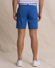 Southern Tide 8" Coastal Breeze Birdie Short - Nautical Blue