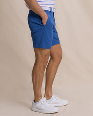 Southern Tide 8" Coastal Breeze Birdie Short - Nautical Blue
