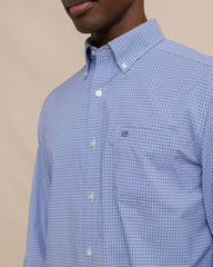 Southern Tide Brrr IC Bowery Sport Shirt - Seven Seas Blue