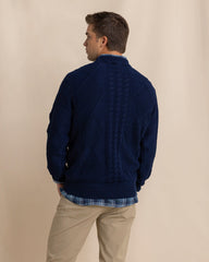 Southern Tide Broad River Indigo Crew - Dark Wash Indigo