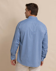 Southern Tide Brrr Intercoastal Pettigru Plaid Shirt - Coronet Blue