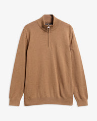 Barbour Cotton Half Zip - Sandstone