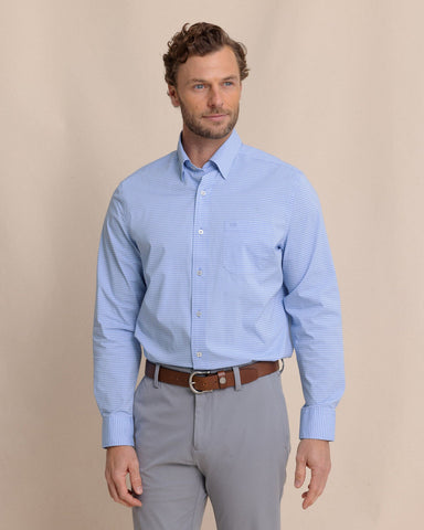 Southern Tide Charleston Crofton Plaid Sport Shirt - Ocean Channel