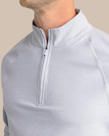 Southern Tide Cruiser 1/4 Zip - Slate Grey