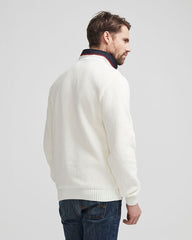 Holebrook Classic Wind Proof 1/4 Zip - White