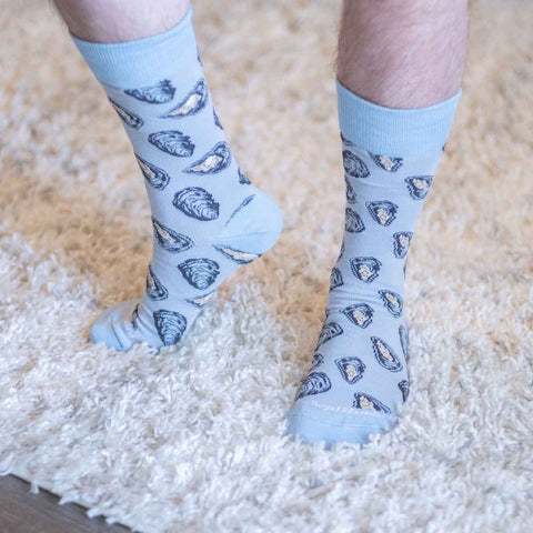 Blue Oyster Socks