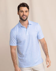 Southern Tide Driver Get In Shipshape Polo - Classic White