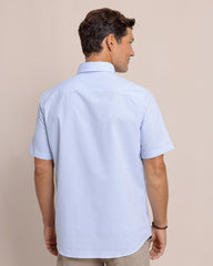 Southern Tide Folly Field Stripe Seersucker SS Sport Shirt