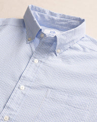 Southern Tide Folly Field Stripe Seersucker SS Sport Shirt