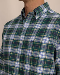 Southern Tide Gordon Tartan Sport Shirt - Salt Meadow