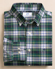 Southern Tide Gordon Tartan Sport Shirt - Salt Meadow