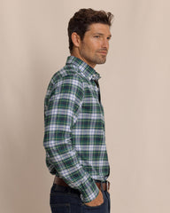 Southern Tide Gordon Tartan Sport Shirt - Salt Meadow