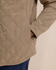 Southern Tide Grafton Quilted Jacket - Petrified Oak