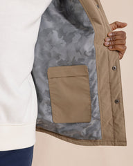 Southern Tide Grafton Quilted Jacket - Petrified Oak