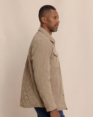 Southern Tide Grafton Quilted Jacket - Petrified Oak