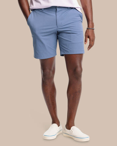 Southern Tide Brrrdie 8" Short - Dark Seas