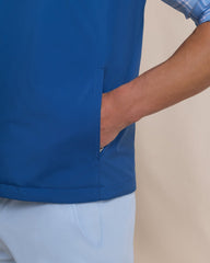 Southern Tide Harbor Reversible Vest - Nautical Blue