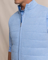 Southern Tide Harbor Reversible Vest - Nautical Blue