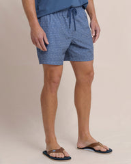 Southern Tide Jaw Breakers Swim Trunks - Light Indigo