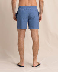 Southern Tide Make It Snappy Swim Trunk - Light Indigo