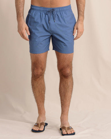 Southern Tide Make It Snappy Swim Trunk - Light Indigo