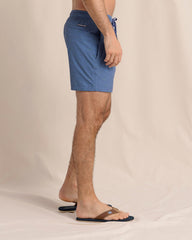 Southern Tide Make It Snappy Swim Trunk - Light Indigo