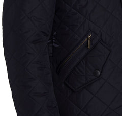 Barbour Powell Quilted Jacket - Navy