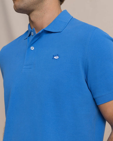 Southern Tide Skipjack Polo - Blue Stream