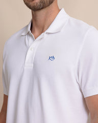 Southern Tide Skipjack Polo - Classic White
