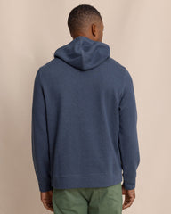 Southern Tide Pearl Cove Fleece Hoodie - Dress Blue