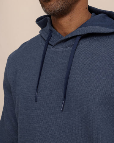 Southern Tide Pearl Cove Fleece Hoodie - Dress Blue
