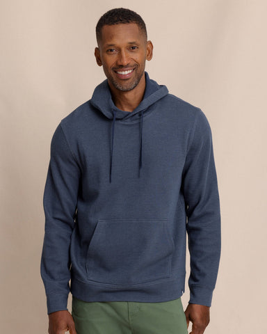 Southern Tide Pearl Cove Fleece Hoodie - Dress Blue