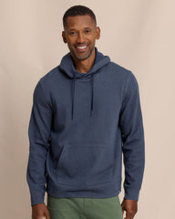 Southern Tide Pearl Cove Fleece Hoodie - Dress Blue