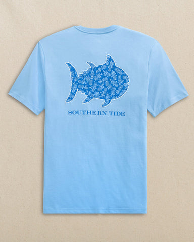 Southern Tide SS Pineapple Parade Skipjack Fill Tee - Ocean Channel