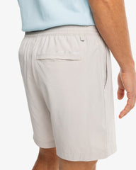 Southern Tide 6" Rip Channel Short - Marble Grey