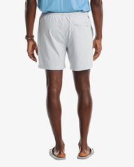 Southern Tide 6" Rip Channel Short - Seagull Grey