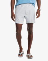 Southern Tide 6" Rip Channel Short - Seagull Grey