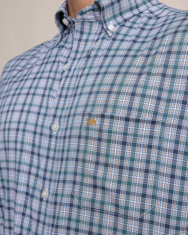 Southern Tide IC Saltgrass Plaid Sportshirt - Salt Meadow