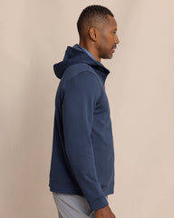 Southern Tide Schooner Full Zip - Dress Blue