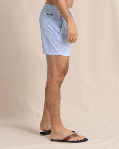 Southern Tide 6" Shark Bait Swim Trunk - Cerulean