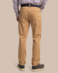 Southern Tide Sullivan 5 Pocket Pant - Hazelnut Khaki