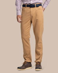 Southern Tide Sullivan 5 Pocket Pant - Hazelnut Khaki