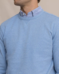 Southern Tide Upper Deck Heather Crew - Ocean Channel